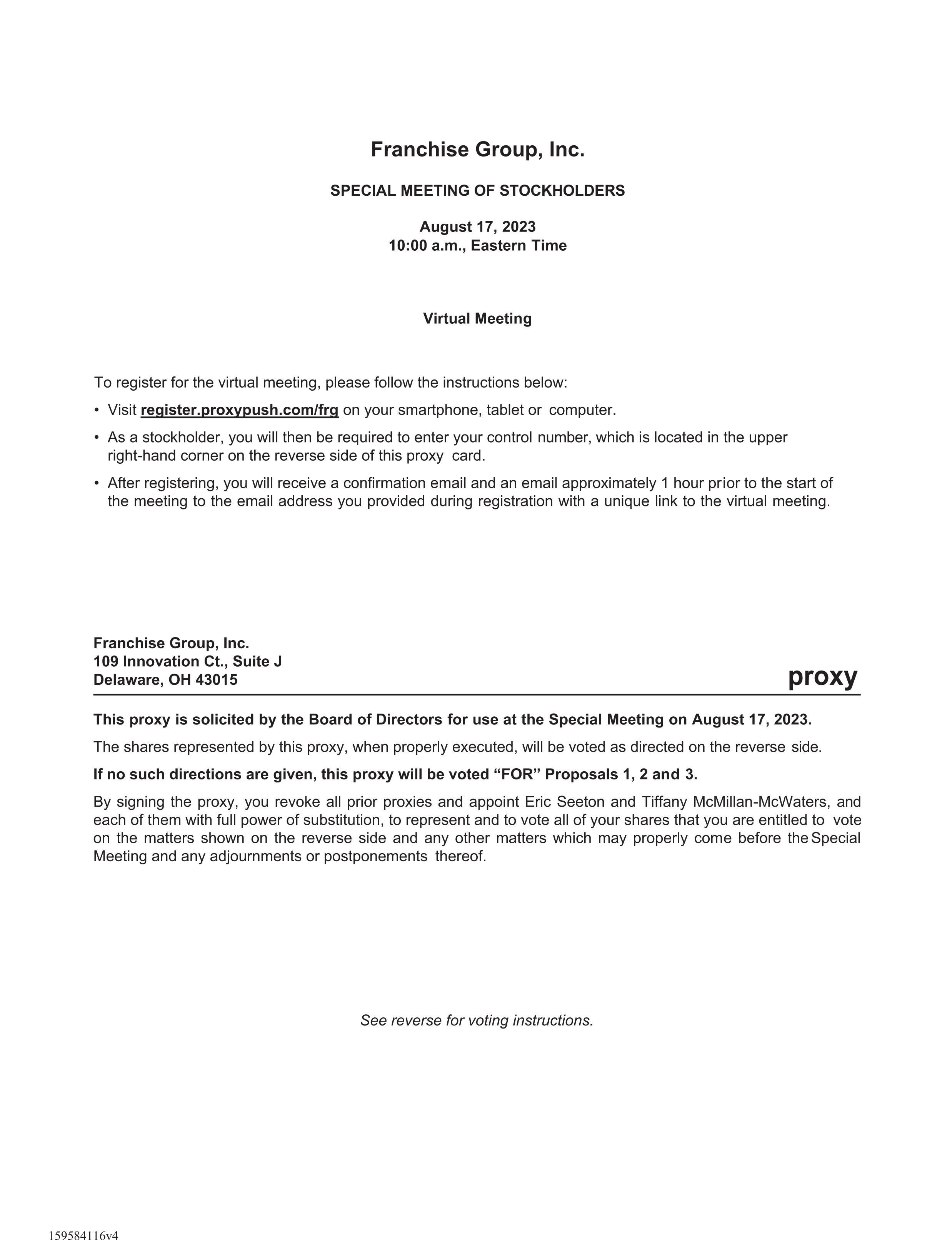 [MISSING IMAGE: http://api.rkd.refinitiv.com/api/FilingsRetrieval3/.74250106.0001104659-23-081018px_franchiseproxy1pg02-bw.jpg.ashx]