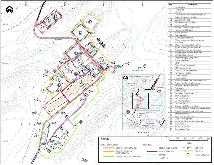 A map of a site

Description automatically generated