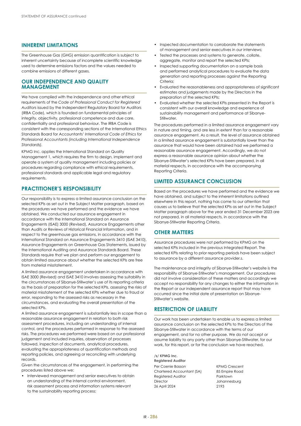 For 20F - Integrated Report 2023 _Sibanye-Stillwater288.jpg