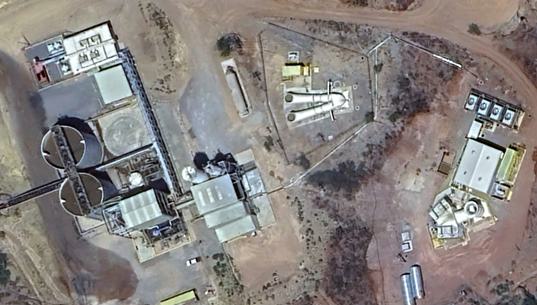 An aerial view of a factory

Description automatically generated